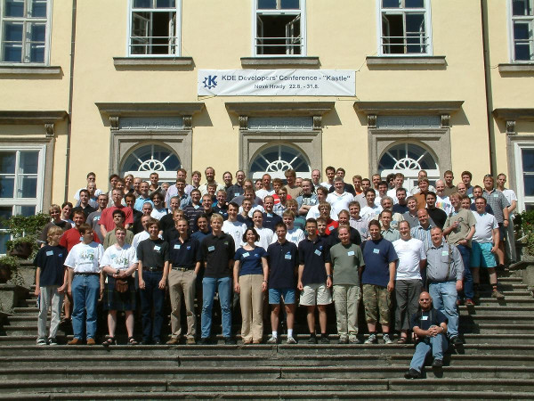 Gruppfoto av Kastle
